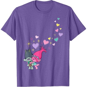image:imageDreamWorks Trolls Love TShirtPurple Heather