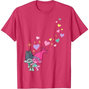 image:imageDreamWorks Trolls Love TShirtRed Heather