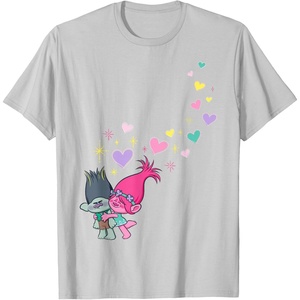 image:imageDreamWorks Trolls Love TShirtSilver Grey