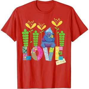 image:imageDreamWorks Trolls Love to Hug Biggie TShirtRed
