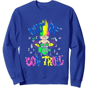 image:imageDreamWorks Trolls Out Of Con Troll SweatshirtRoyal Blue