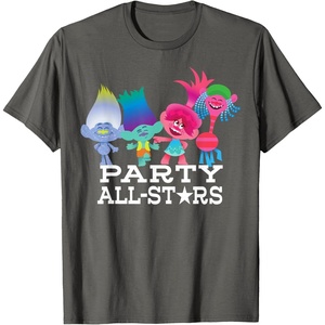 image:imageDreamWorks Trolls Party All Stars TShirtAsphalt Grey