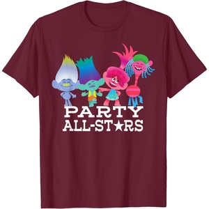 image:imageDreamWorks Trolls Party All Stars TShirtBurgundy