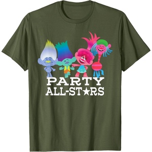 image:imageDreamWorks Trolls Party All Stars TShirtOlive Green