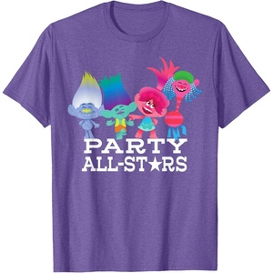 image:imageDreamWorks Trolls Party All Stars TShirtPurple Heather