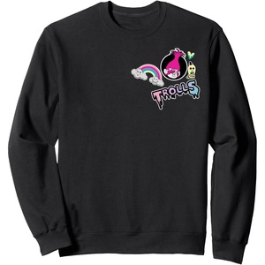 image:imageDreamWorks Trolls Patch Joggers SweatshirtBlack