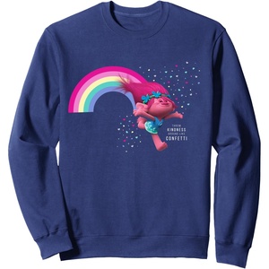 image:imageDreamWorks Trolls Poppy Kindness SweatshirtNavy Blue