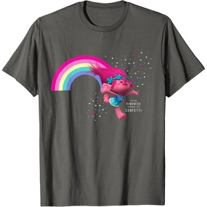 image:imageDreamWorks Trolls Poppy Kindness TShirtAsphalt Grey
