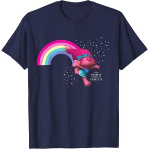 image:imageDreamWorks Trolls Poppy Kindness TShirtNavy Blue