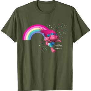image:imageDreamWorks Trolls Poppy Kindness TShirtOlive Green
