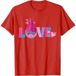 image:imageDreamWorks Trolls Poppy Love TShirtRed