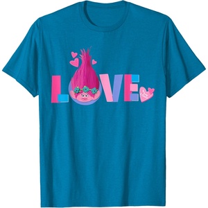 image:imageDreamWorks Trolls Poppy Love TShirtSapphire Blue