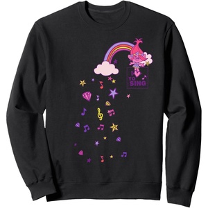 image:imageDreamWorks Trolls Poppy Music SweatshirtBlack