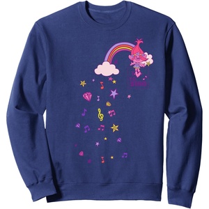 image:imageDreamWorks Trolls Poppy Music SweatshirtNavy Blue