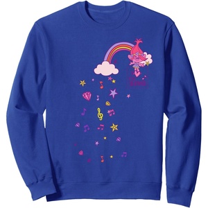 image:imageDreamWorks Trolls Poppy Music SweatshirtRoyal Blue