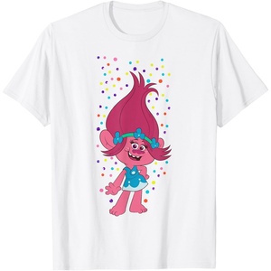 image:imageDreamWorks Trolls Poppy Polka Dots TShirtWhite