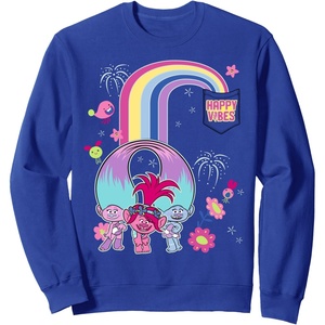 image:imageDreamWorks Trolls Poppy Rainbow SweatshirtRoyal Blue