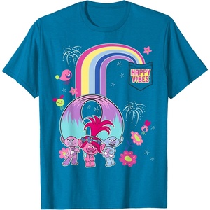 image:imageDreamWorks Trolls Poppy Rainbow TShirtSapphire Blue