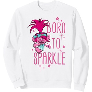 image:imageDreamWorks Trolls Poppy Sparkle SweatshirtWhite