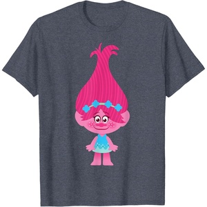 image:imageDreamWorks Trolls Poppy TShirtHeather Blue