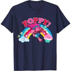 image:imageDreamWorks Trolls Poppy TShirtNavy Blue