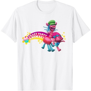 image:imageDreamWorks Trolls Poppy amp Cooper Party Animal TShirtWhite