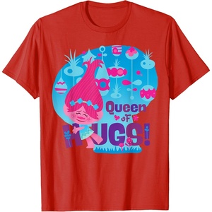 image:imageDreamWorks Trolls Queen of Hugs Poppy TShirtRed