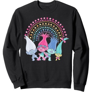 image:imageDreamWorks Trolls Rainbow Trolls SweatshirtBlack