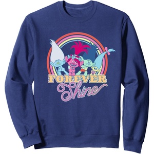 image:imageDreamWorks Trolls Retro Forever SweatshirtNavy Blue