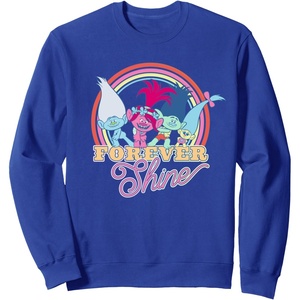 image:imageDreamWorks Trolls Retro Forever SweatshirtRoyal Blue