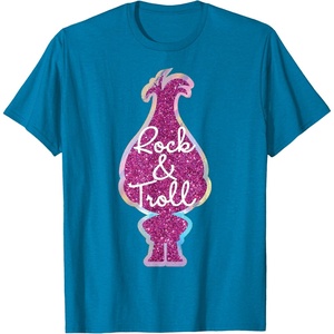 image:imageDreamWorks Trolls Rock amp Troll Sparkle TShirtSapphire Blue
