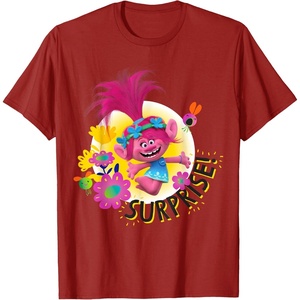 image:imageDreamWorks Trolls SURPRISE Poppy TShirtCranberry Red