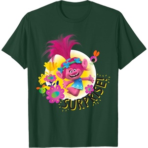 image:imageDreamWorks Trolls SURPRISE Poppy TShirtDark Green