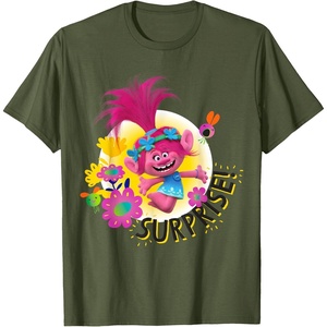 image:imageDreamWorks Trolls SURPRISE Poppy TShirtOlive Green