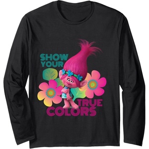 image:imageDreamWorks Trolls Show Your True Colors Long Sleeve TShirtBlack