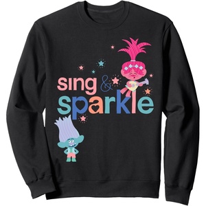 image:imageDreamWorks Trolls Sing and Sparkle SweatshirtBlack