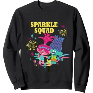 image:imageDreamWorks Trolls Sparkle Squad SweatshirtBlack
