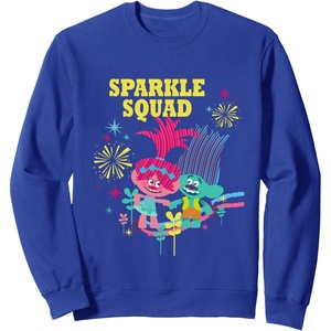 image:imageDreamWorks Trolls Sparkle Squad SweatshirtRoyal Blue