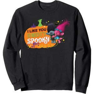 image:imageDreamWorks Trolls Spooky Halloween SweatshirtBlack