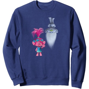 image:imageDreamWorks Trolls Trolling Around SweatshirtNavy Blue