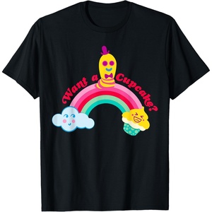 image:imageDreamWorks Trolls Want a Cupcake TShirtBlack