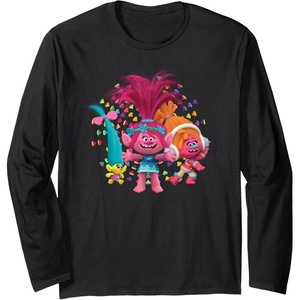 image:imageDreamWorks Trolls Womens Roll Long Sleeve TShirtBlack