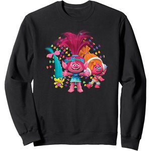 image:imageDreamWorks Trolls Womens Roll SweatshirtBlack