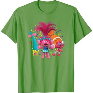 image:imageDreamWorks Trolls Womens Roll TShirtGrass Green