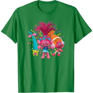 image:imageDreamWorks Trolls Womens Roll TShirtKelly Green