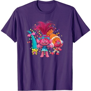 image:imageDreamWorks Trolls Womens Roll TShirtPurple