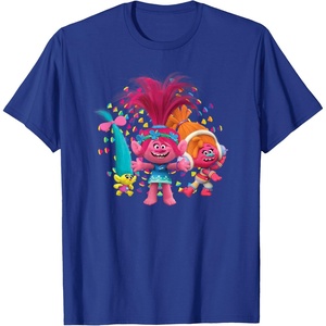 image:imageDreamWorks Trolls Womens Roll TShirtRoyal Blue
