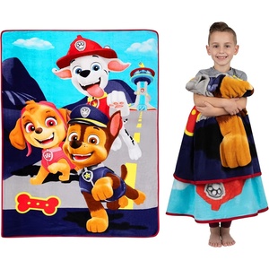 image:imageFranco Kids Bedding Super Soft Micro Raschel Blanket 62 in x 90 in Trolls World TourPaw Patrol