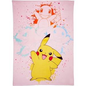 image:imageFranco Kids Bedding Super Soft Micro Raschel Blanket 62 in x 90 in Trolls World TourPokemon Girl