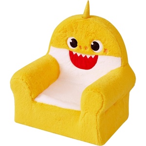 image:imageIdea Nuova Figural Plush Foam Chair for Kids Trolls 13D x 17W x 20H inBaby Shark